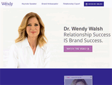Tablet Screenshot of drwendywalsh.com